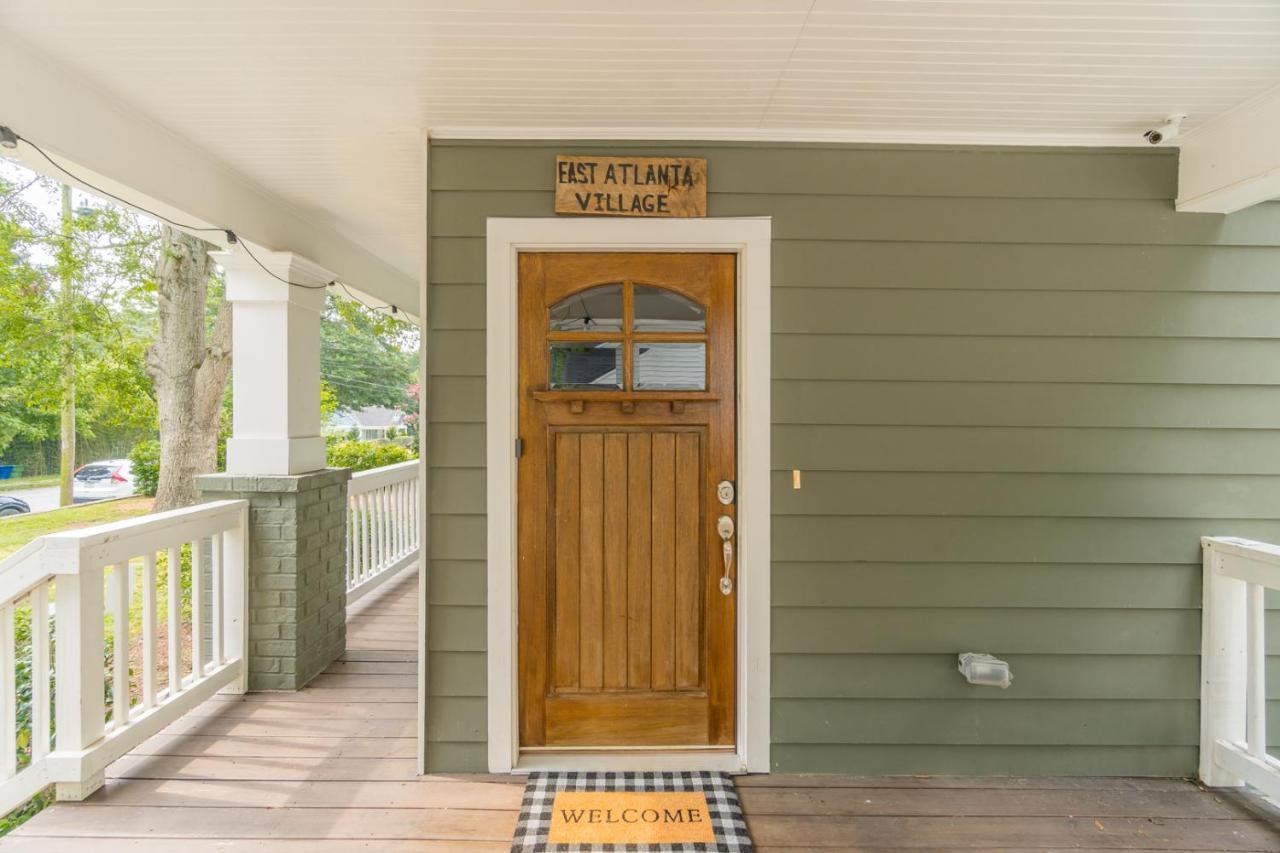 Modern Cozy Bungalow In East Atlanta Village Екстер'єр фото